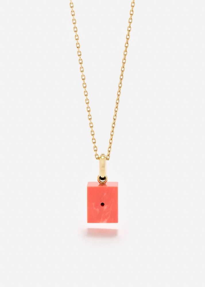 LE CUBO CORAIL OR JAUNE