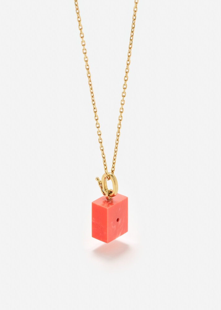 LE CUBO CORAIL OR JAUNE