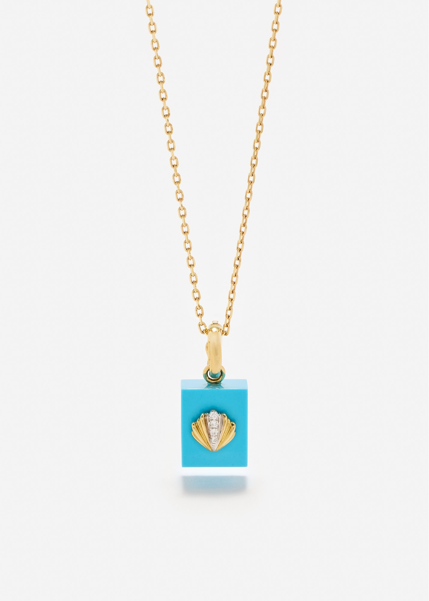 LE CUBO TURQUOISE OR JAUNE