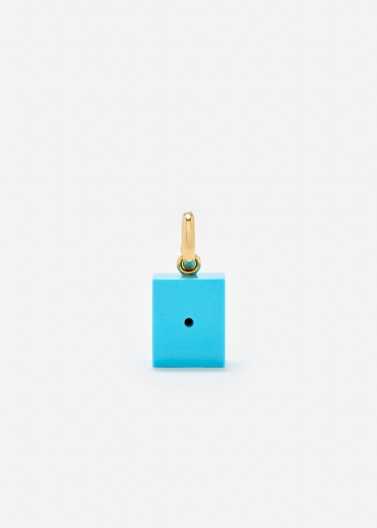 LE CUBO TURQUOISE OR JAUNE