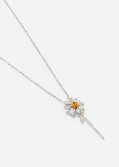 FLEUR DE CENTRE DAISY OR BLANC