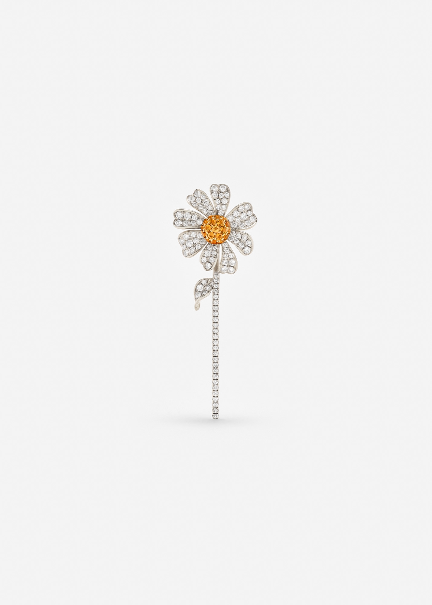 FLEUR DE CENTRE DAISY OR BLANC