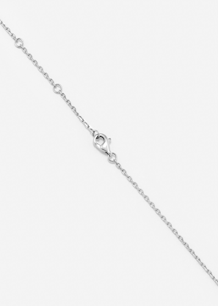CHAÎNE DIAMANTÉE OR BLANC