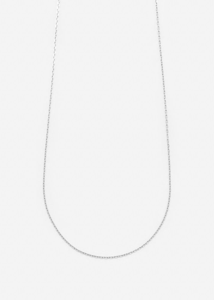 CHAÎNE DIAMANTÉE OR BLANC