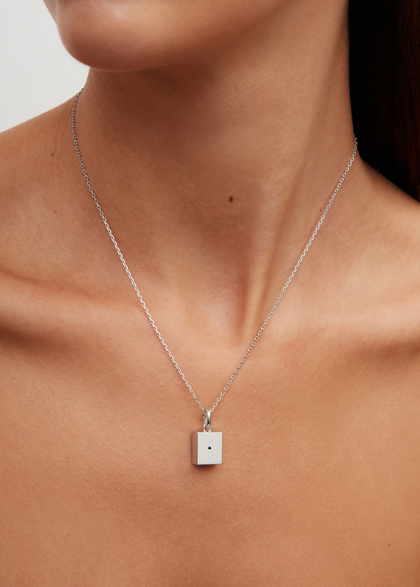 CHAÎNE DIAMANTÉE OR BLANC