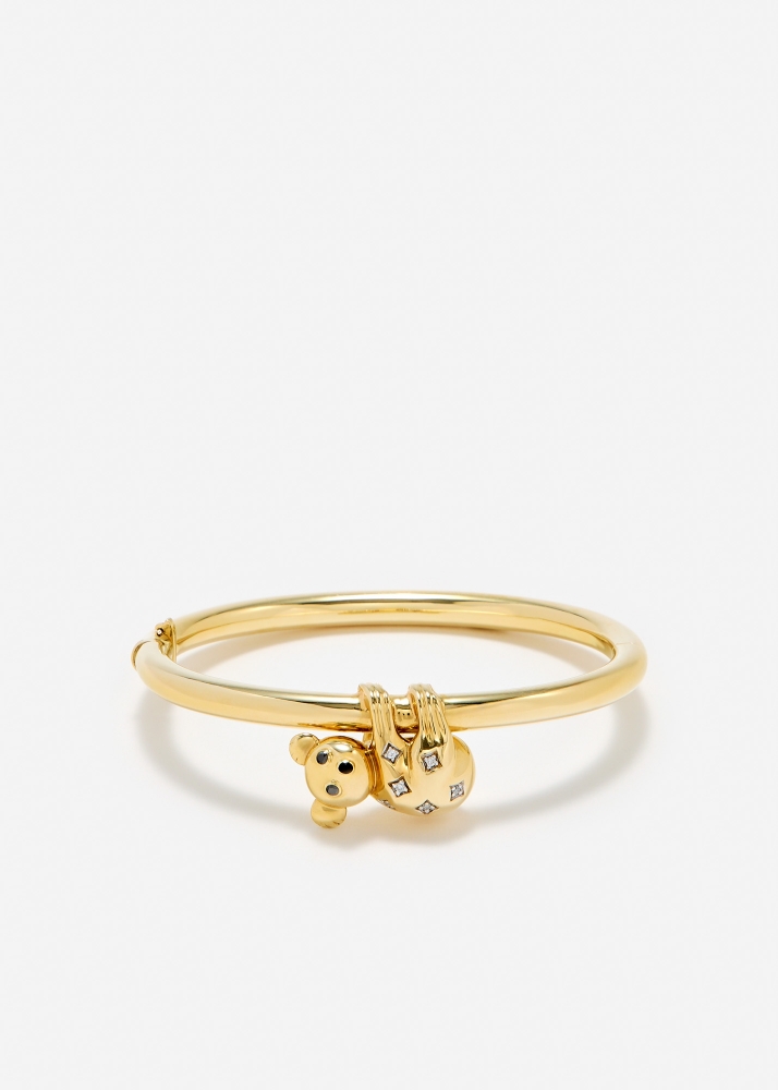 BRACELET JONC KOALA GOLD OR JAUNE