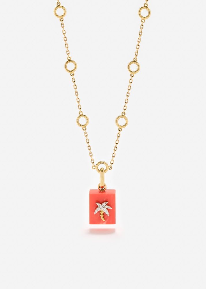 COLLIER MINI DONUTS GOLD OR JAUNE