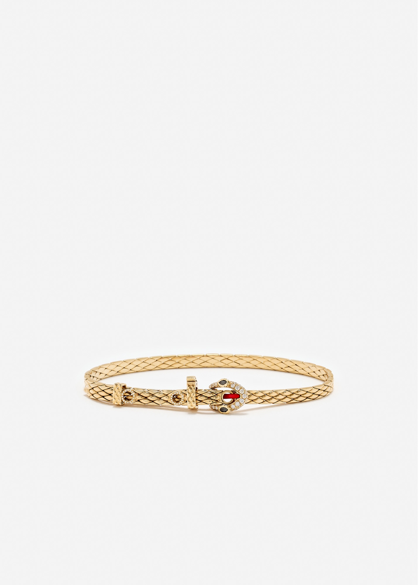 MINI BRACELET PYTHON GOLD OR JAUNE