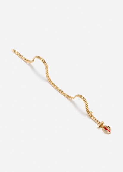 MINI BRACELET PYTHON GOLD OR JAUNE