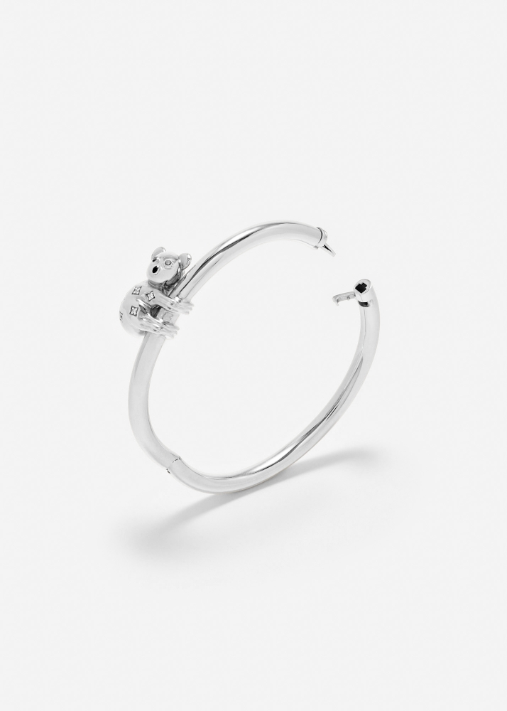 BRACELET JONC KOALA GOLD OR BLANC