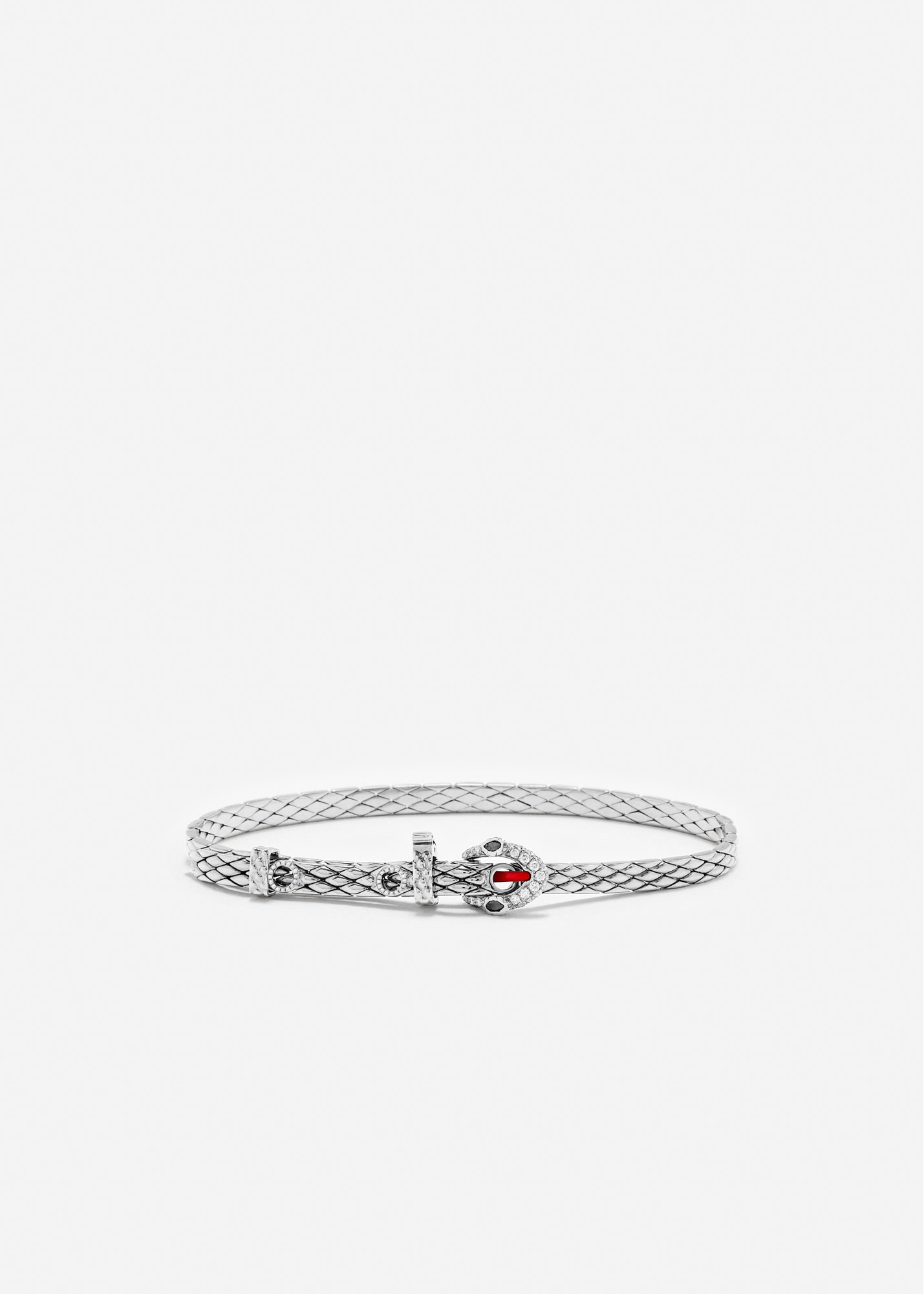 MINI BRACELET PYTHON GOLD OR BLANC