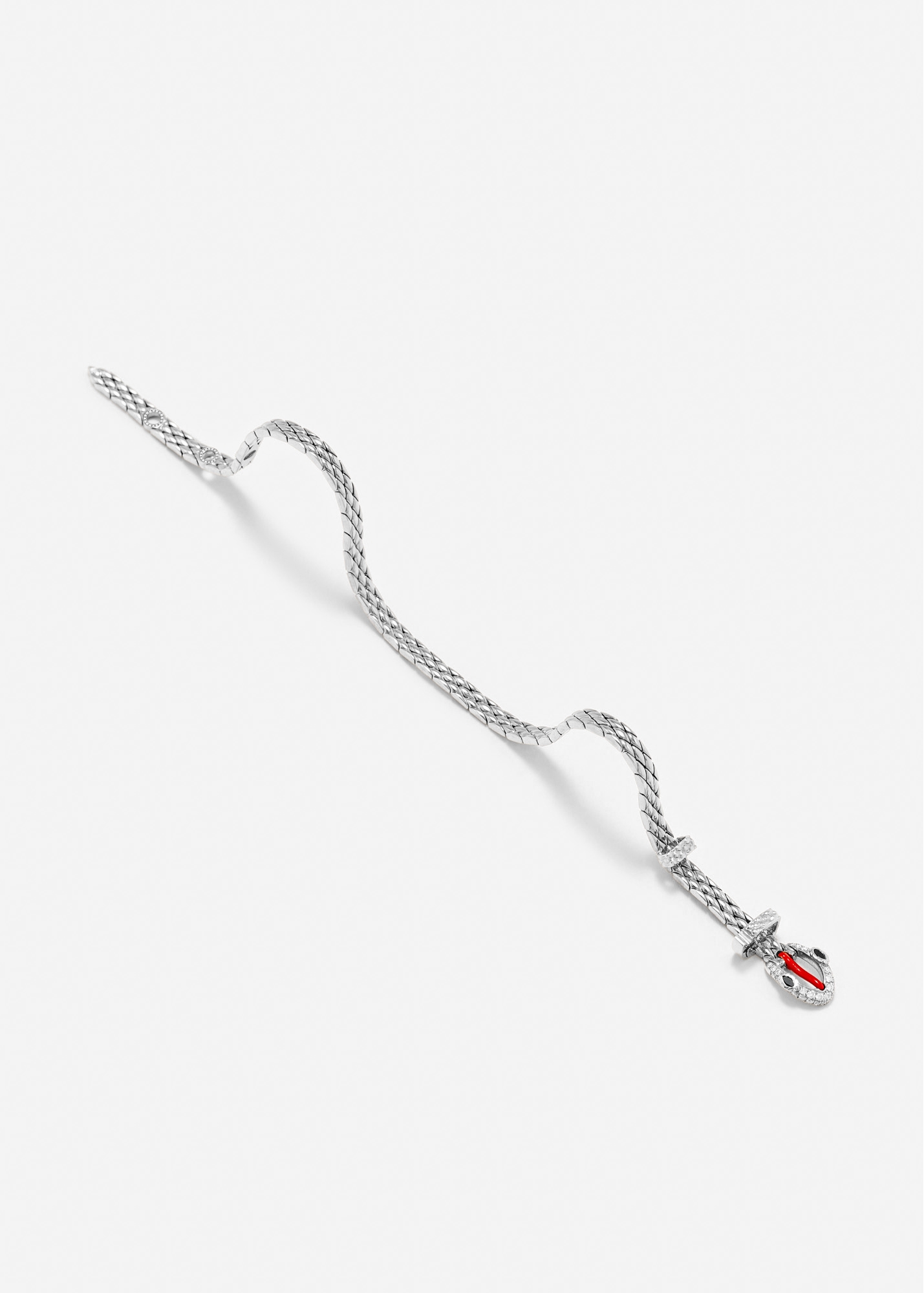 MINI BRACELET PYTHON GOLD OR BLANC