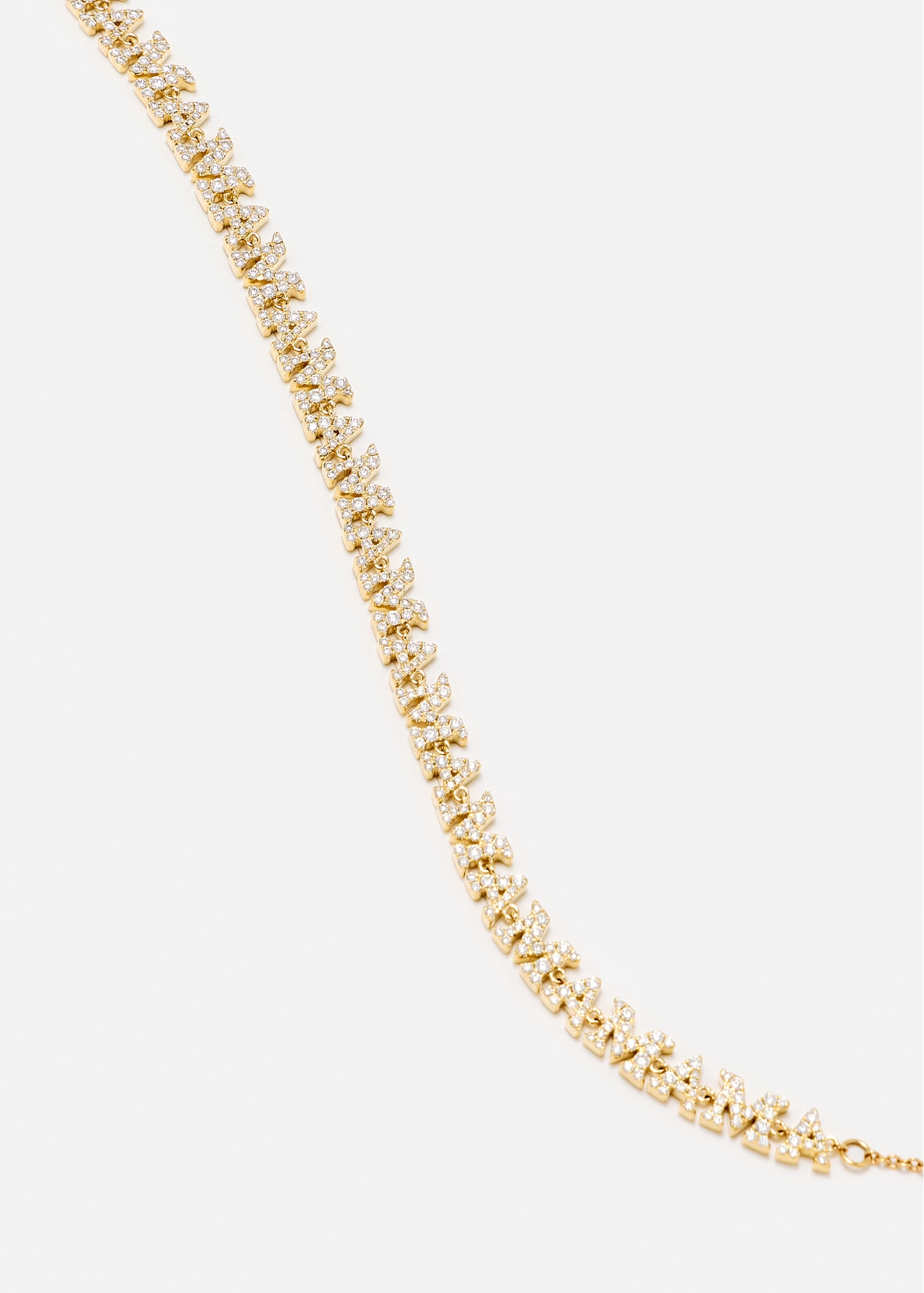 BRACELET MAMA DIAMANTS OR JAUNE