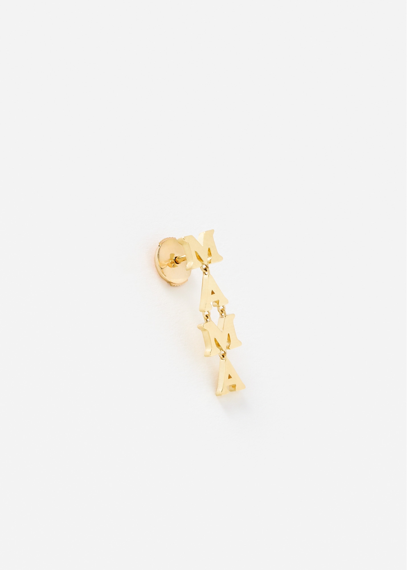 BOUCLE D’OREILLE MAMA GOLD OR JAUNE