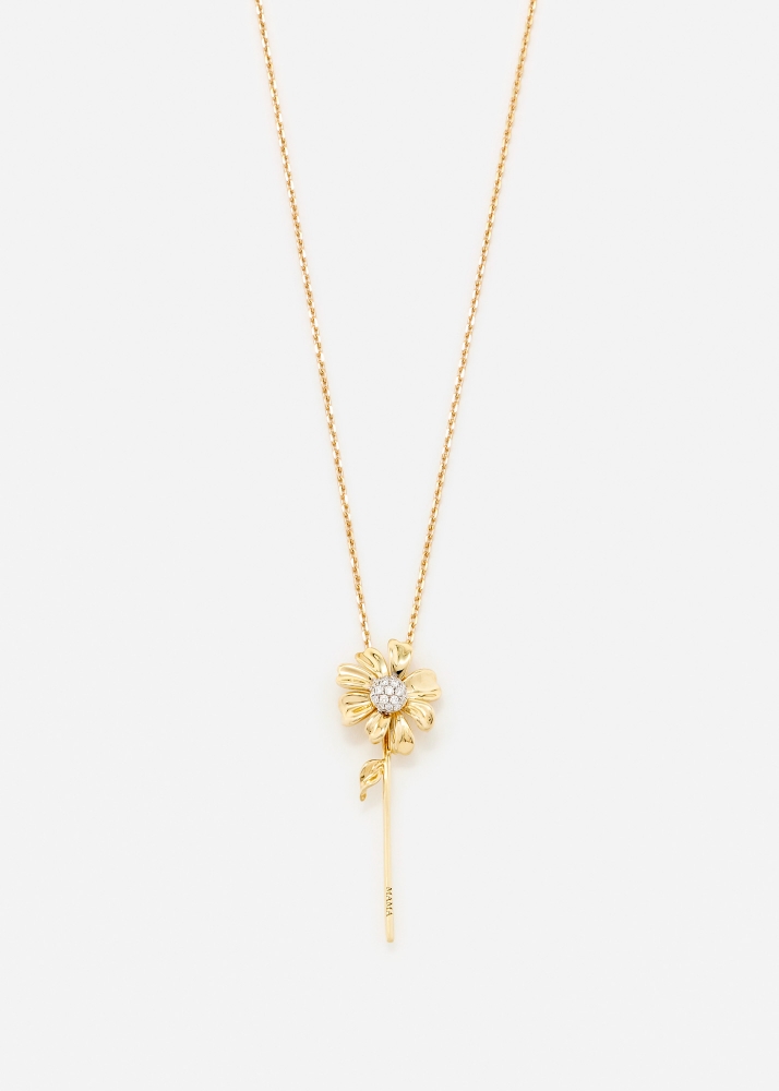 PENDENTIF MAMA DAISY GOLD OR JAUNE