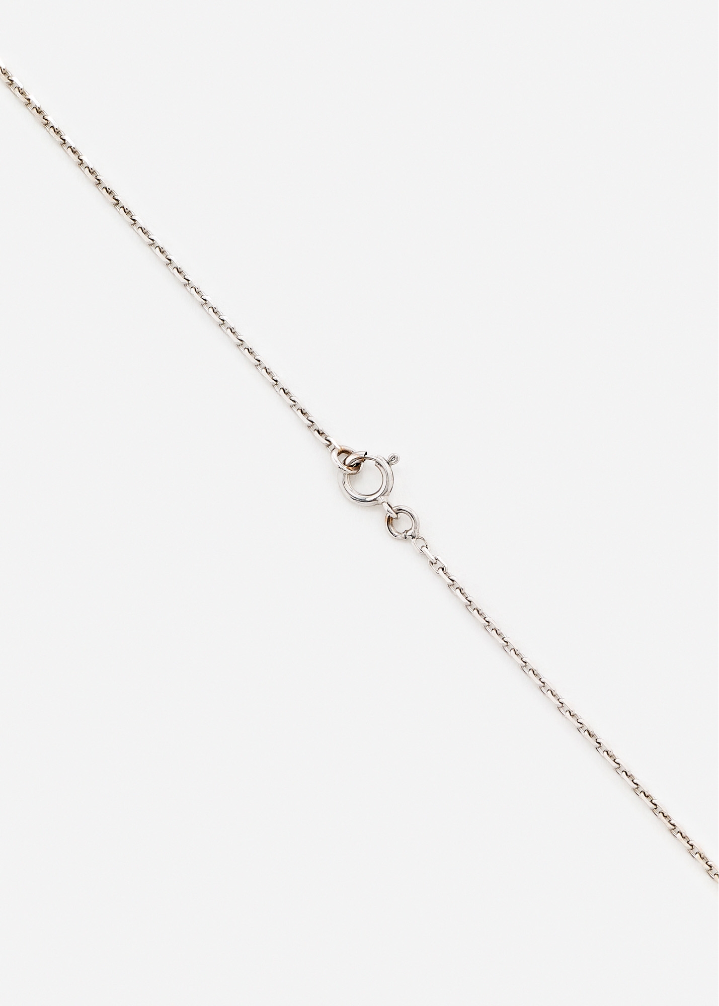 COLLIER CHAÎNE PANDA DIAMANTS OR BLANC