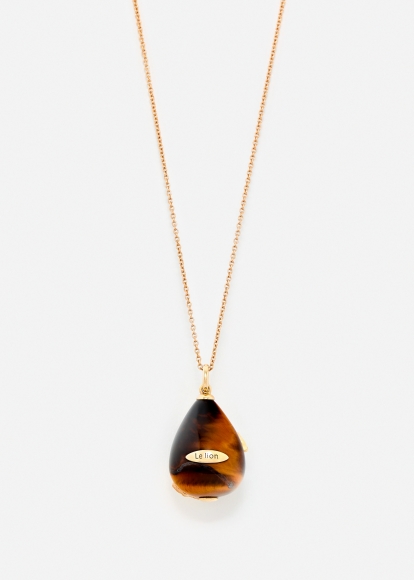 PENDENTIF LE LION OR JAUNE
