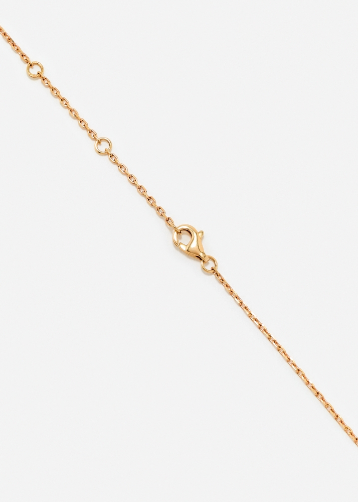 PENDENTIF LE PETIT AQUARIUM OR JAUNE