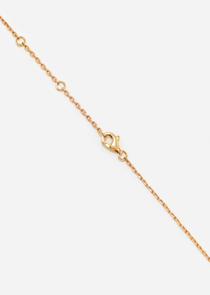 PENDENTIF LE PETIT AQUARIUM OR JAUNE