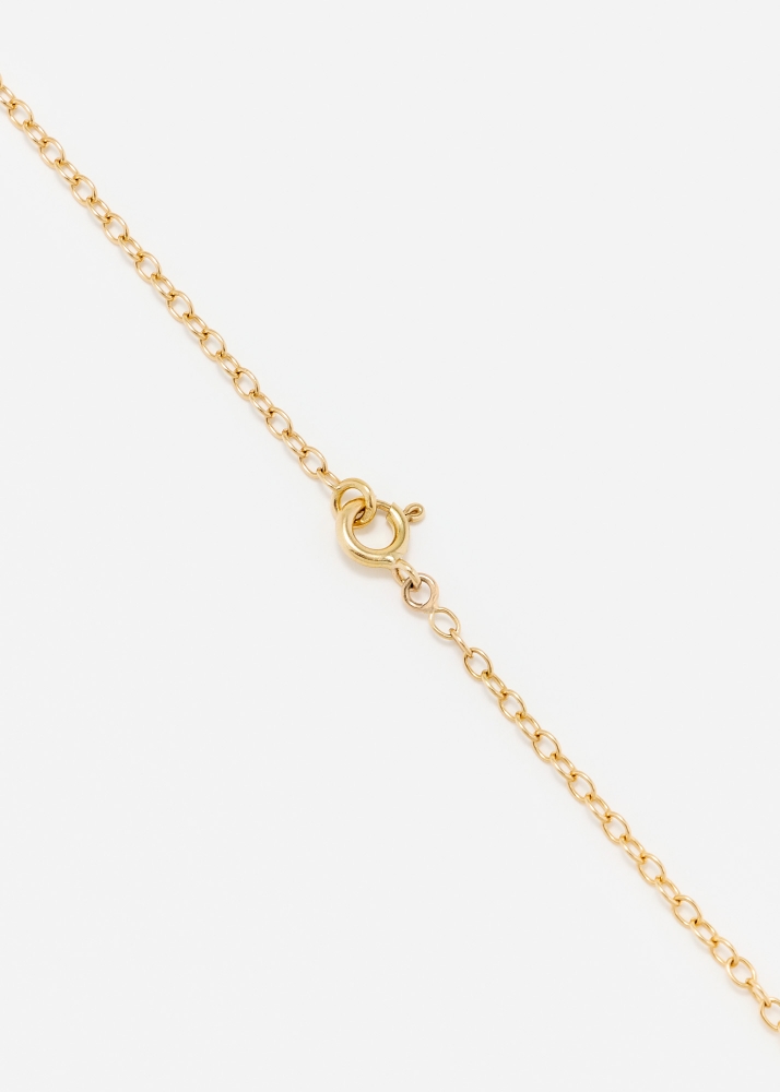 PENDENTIF MINI ROI SOLEIL OR JAUNE