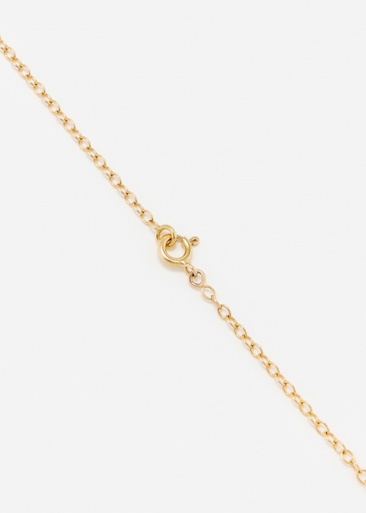 PENDENTIF MINI ROI SOLEIL OR JAUNE