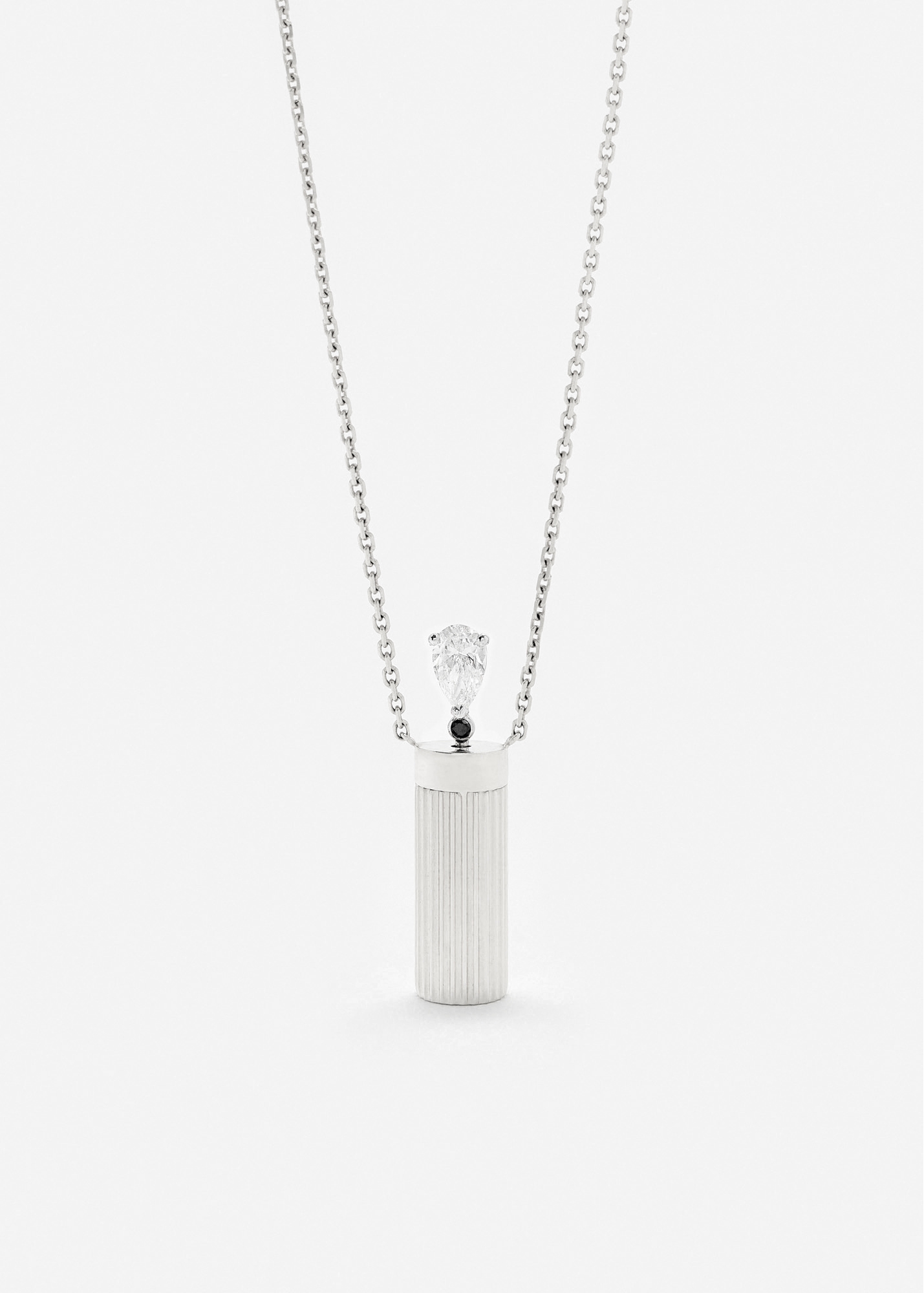 BOUCHON POIRE DIAMANT OR BLANC