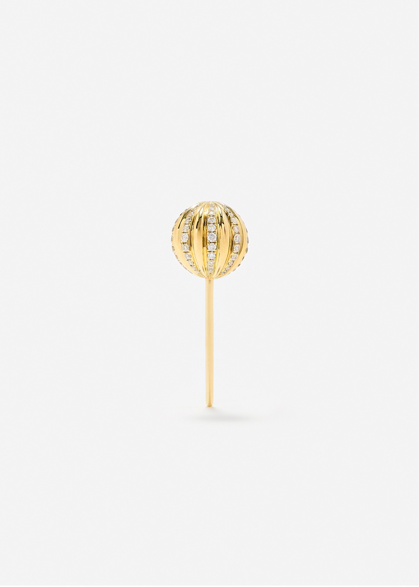 MAXI BOUCHON BERLINGOT DIAMANTS OR JAUNE