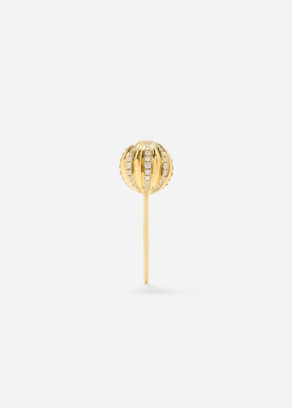 MAXI BOUCHON BERLINGOT DIAMANTS OR JAUNE