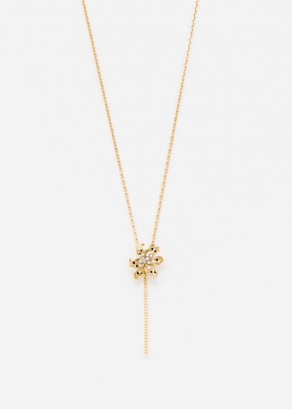 FLEUR DE CENTRE ORCHIDÉE OR JAUNE