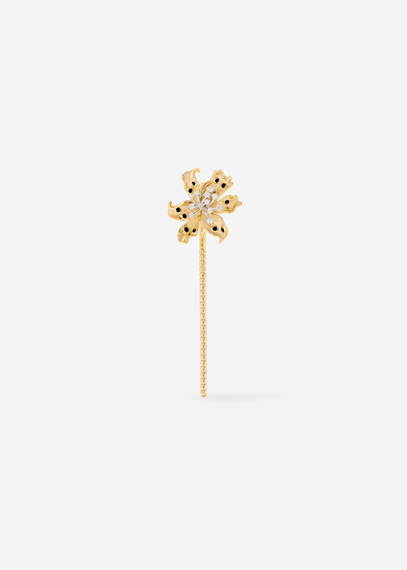 FLEUR DE CENTRE ORCHIDÉE OR JAUNE
