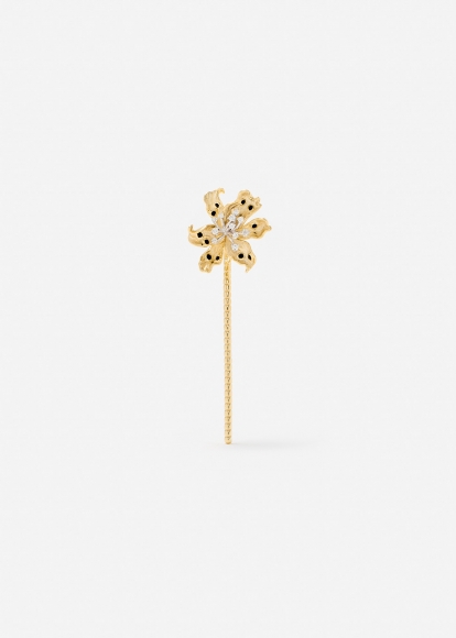 FLEUR DE CENTRE ORCHIDÉE OR JAUNE