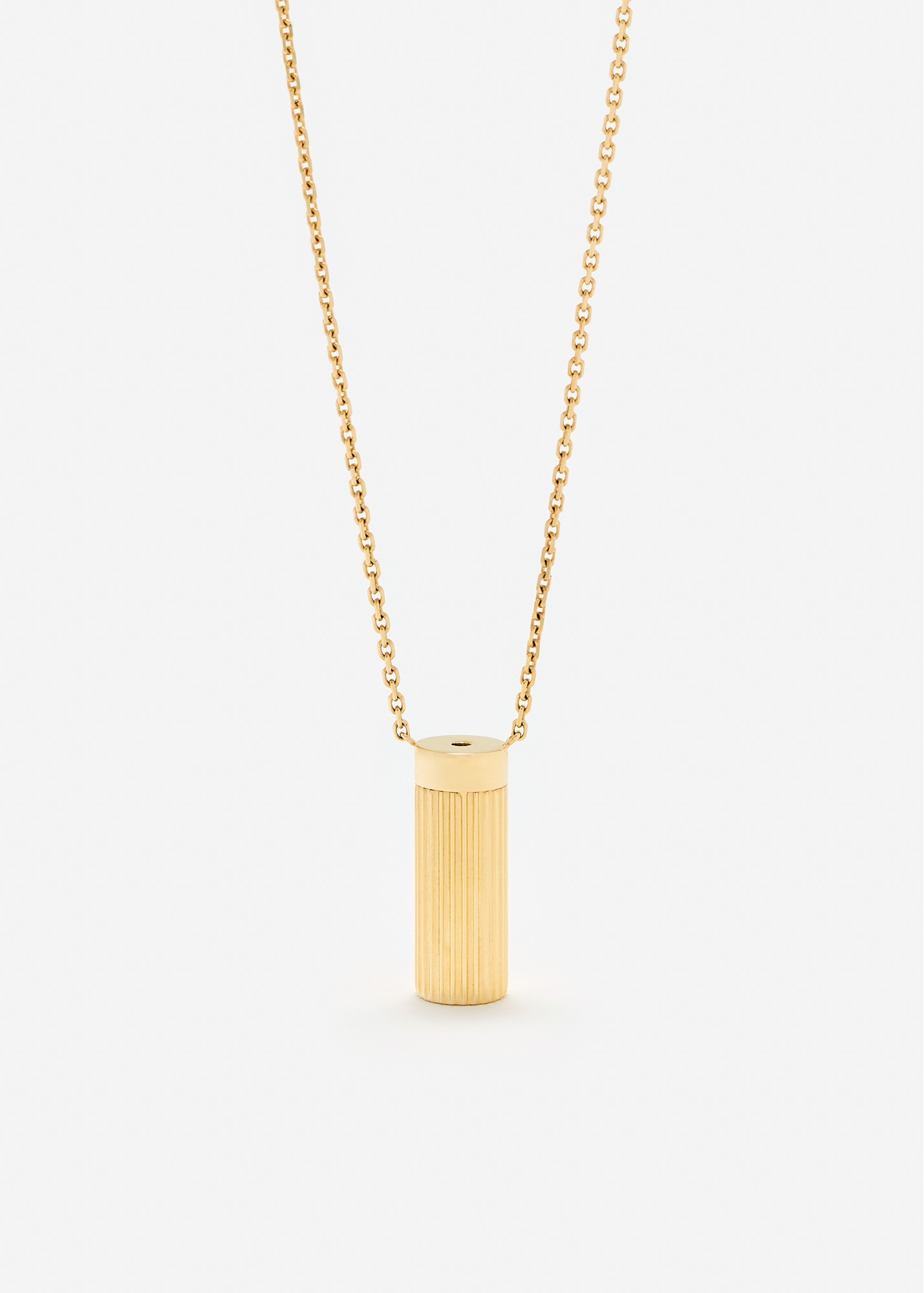 COLLIER PETIT VASE BERLINGOT OR JAUNE