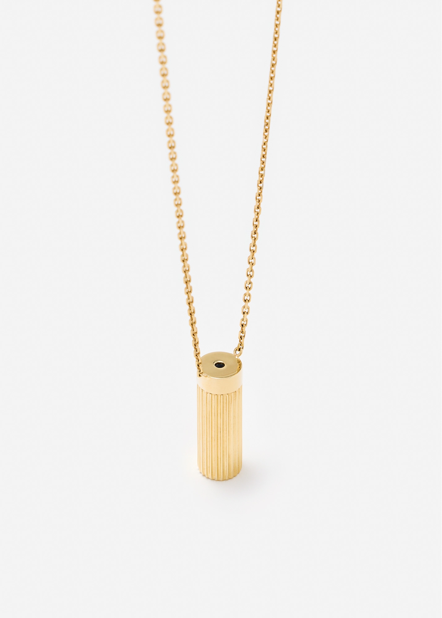 COLLIER PETIT VASE BERLINGOT OR JAUNE