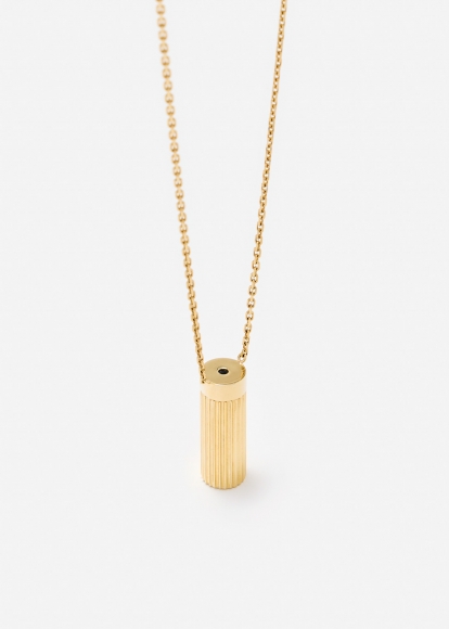 COLLIER PETIT VASE BERLINGOT OR JAUNE