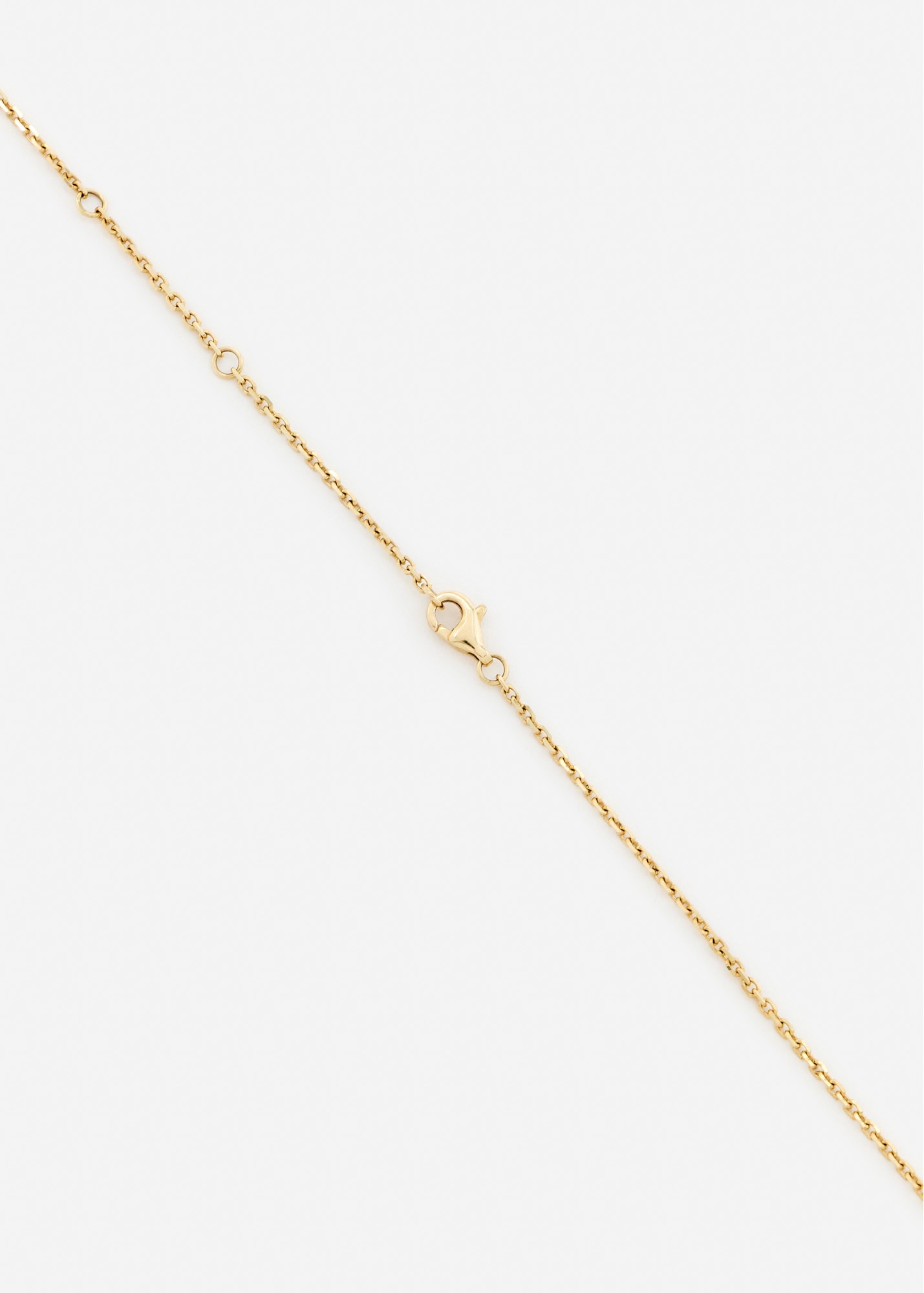 COLLIER PETIT VASE PLUMETIS CORAIL OR JAUNE