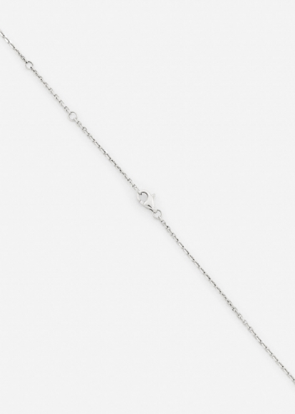 COLLIER PETIT VASE BERLINGOT OR BLANC