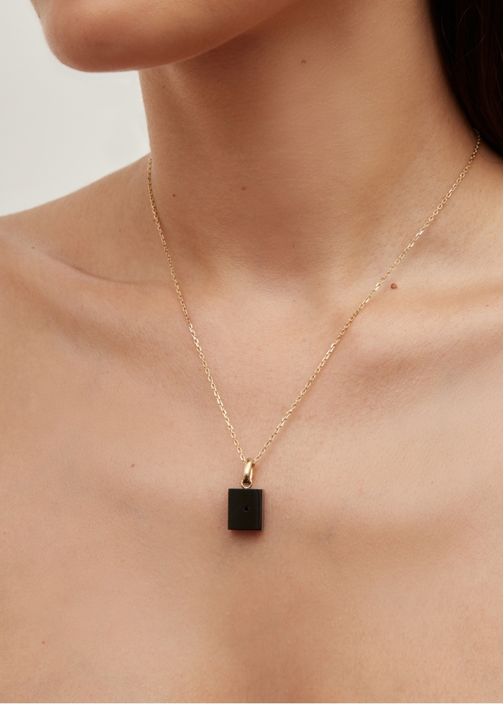 LE CUBO ONYX OR JAUNE