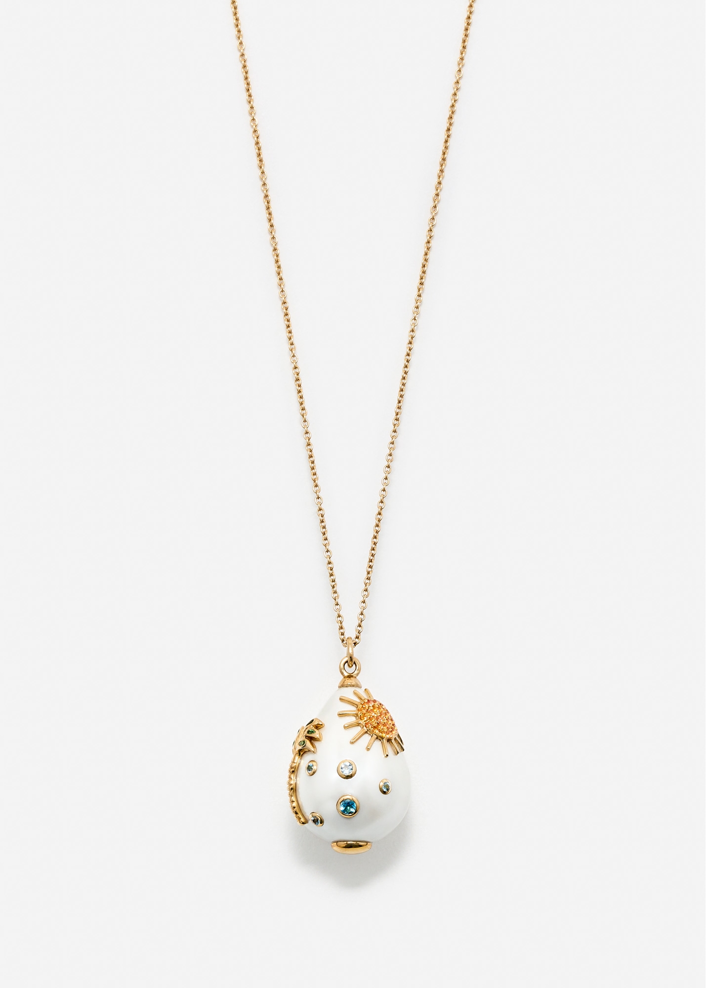 PENDENTIF JOIE DE VIVRE OR JAUNE
