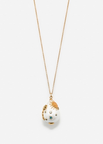 PENDENTIF JOIE DE VIVRE OR JAUNE
