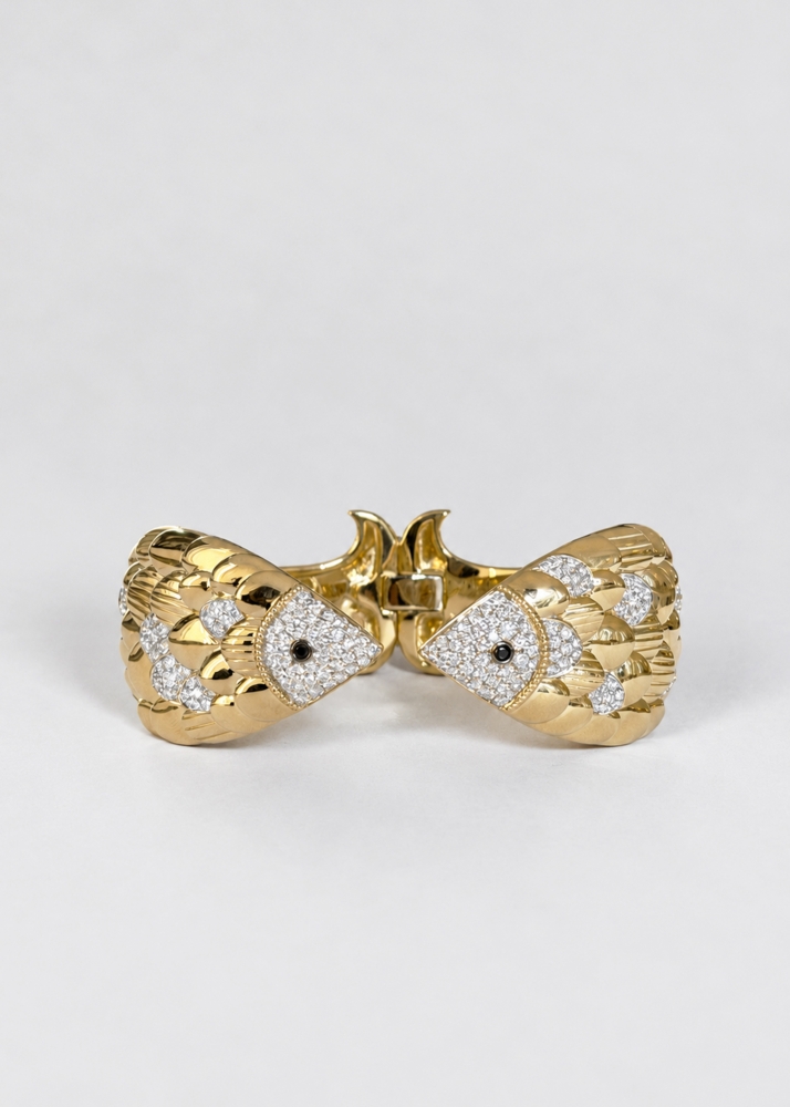 BRACELET POISSON ROI GOLD OR JAUNE