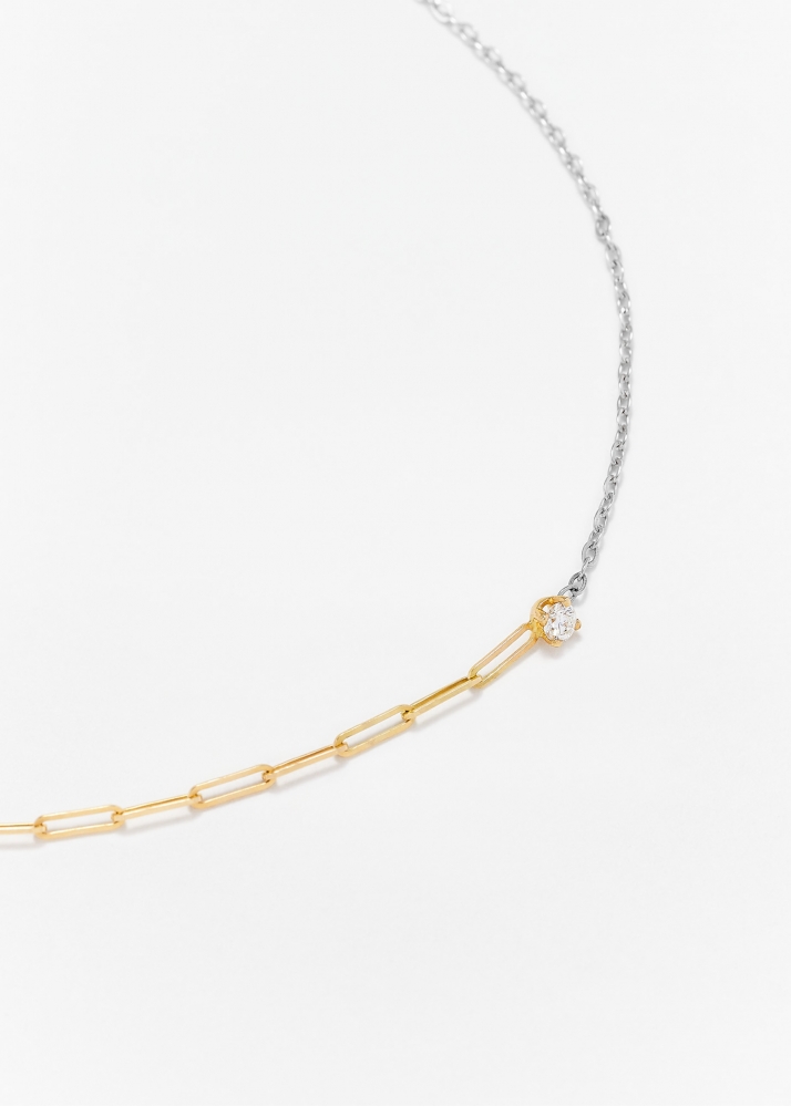 BRACELET SOLITAIRE DIAMANT ROND PM 2 ORS
