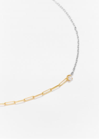 BRACELET SOLITAIRE DIAMANT ROND PM 2 ORS