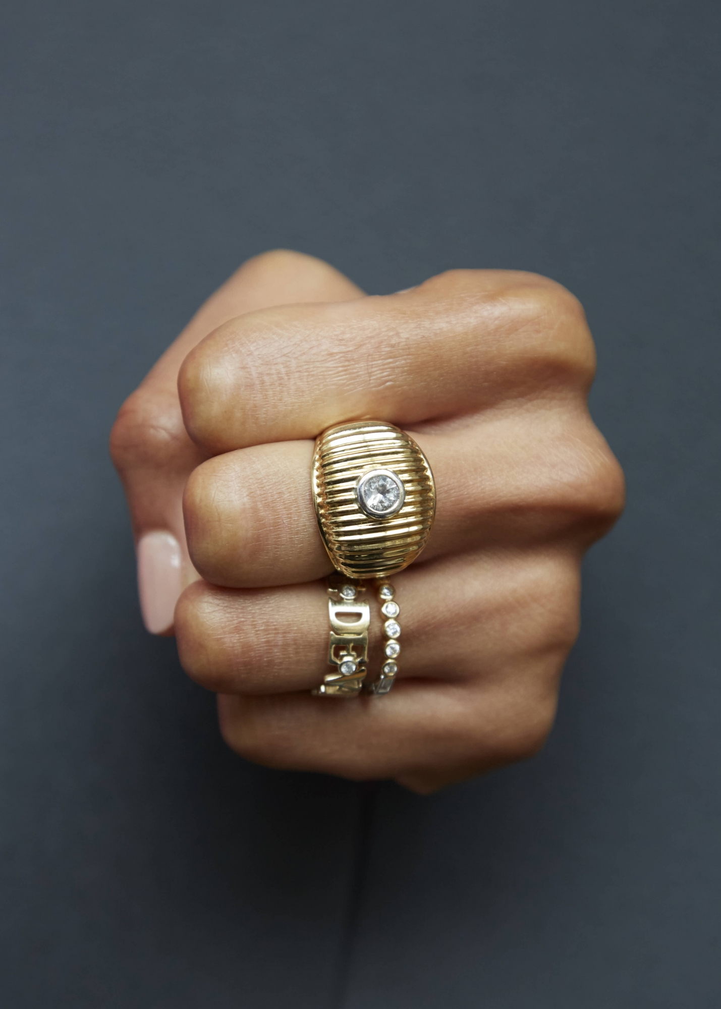 BAGUE JOIE DE VIVRE OR JAUNE