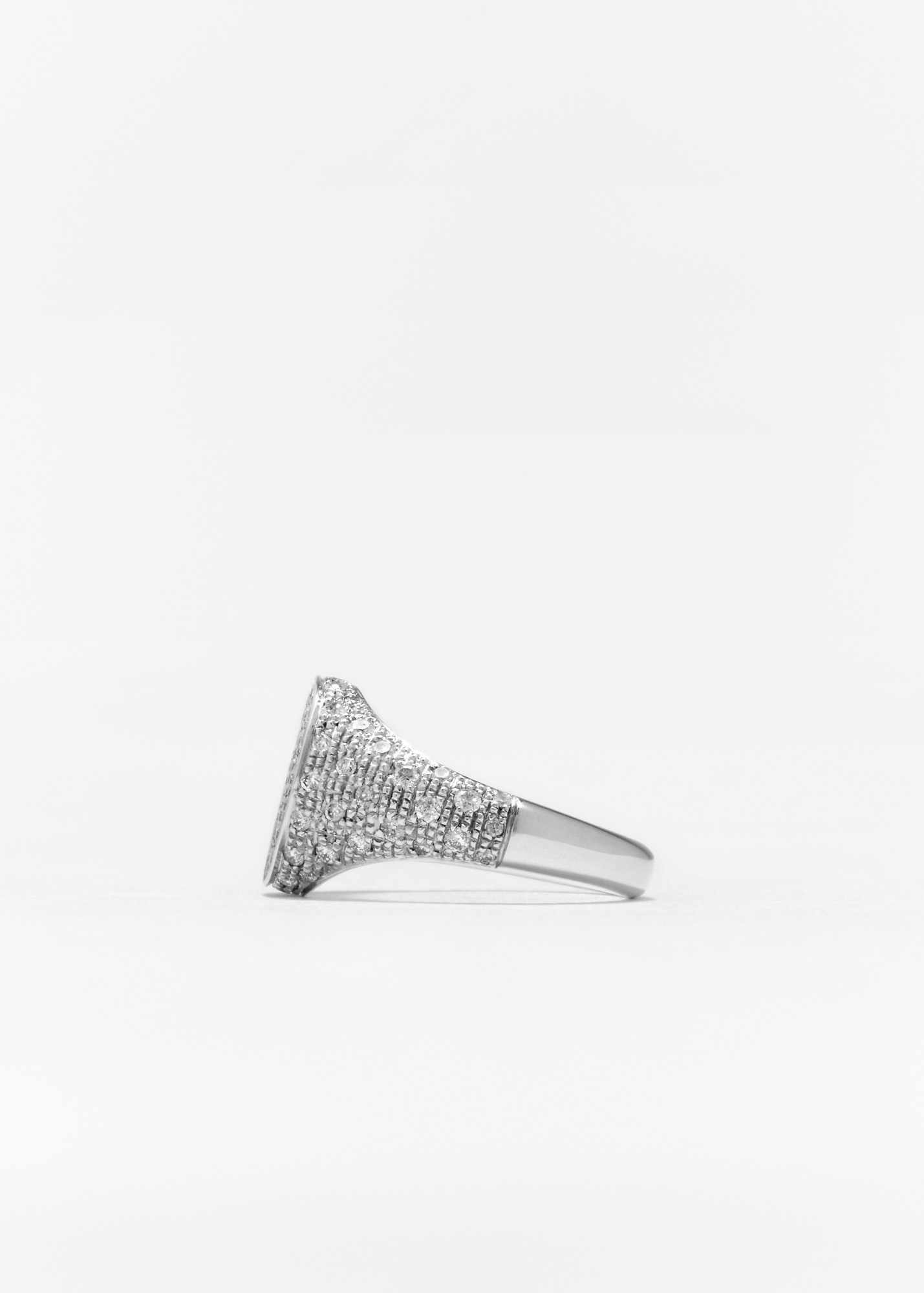 MINI CHEVALIÈRE MARQUISE DIAMANTS OR BLANC