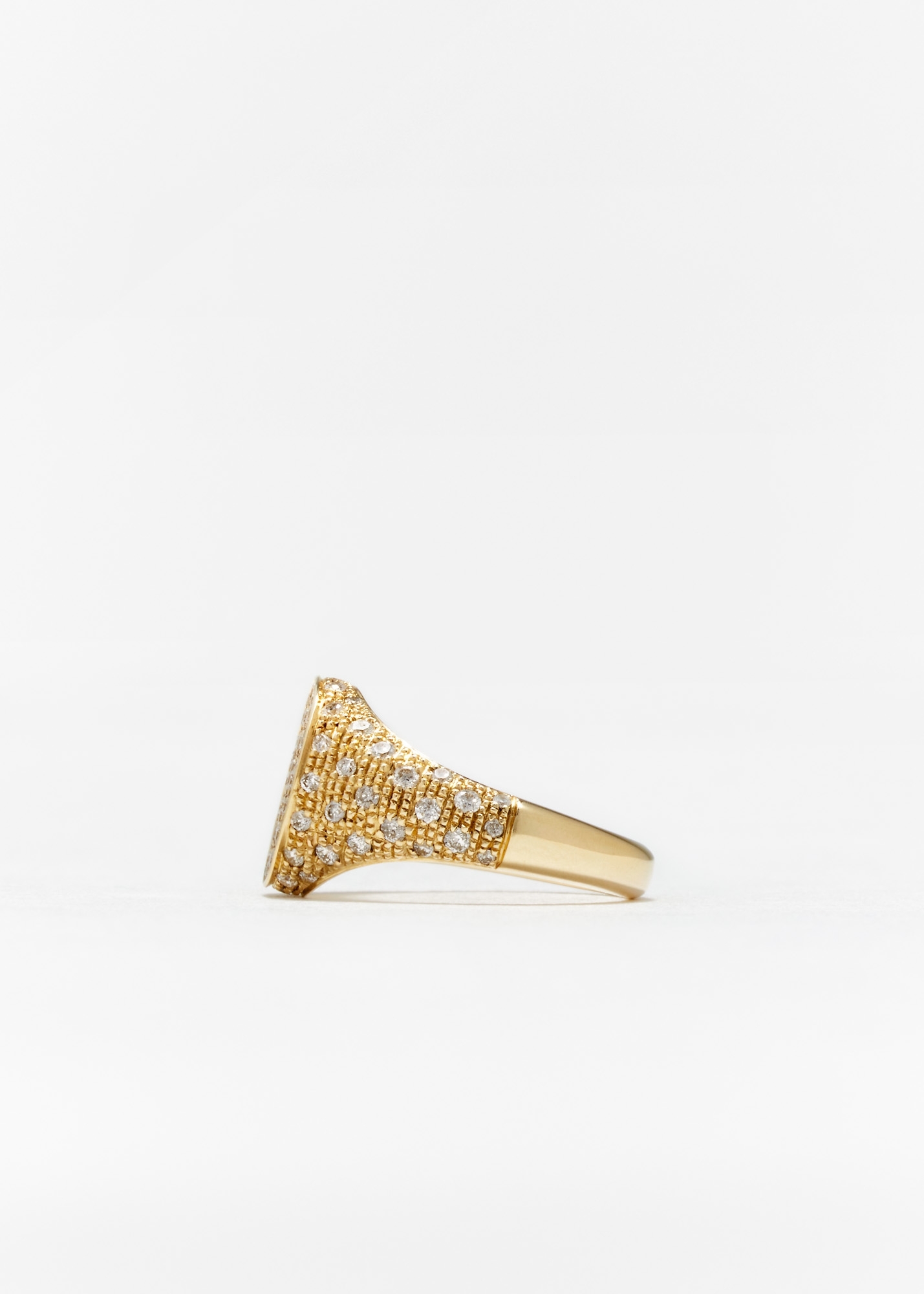 MINI CHEVALIÈRE MARQUISE DIAMANTS OR JAUNE