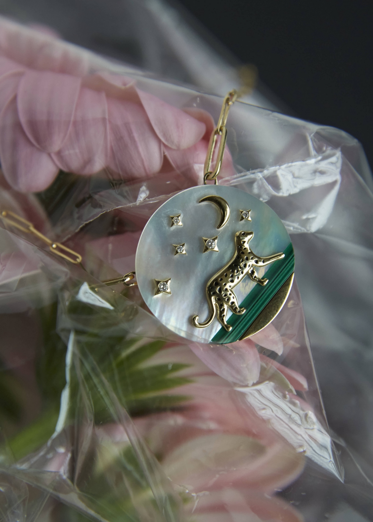 COLLIER RÊVES ÉTOILÉS OR JAUNE