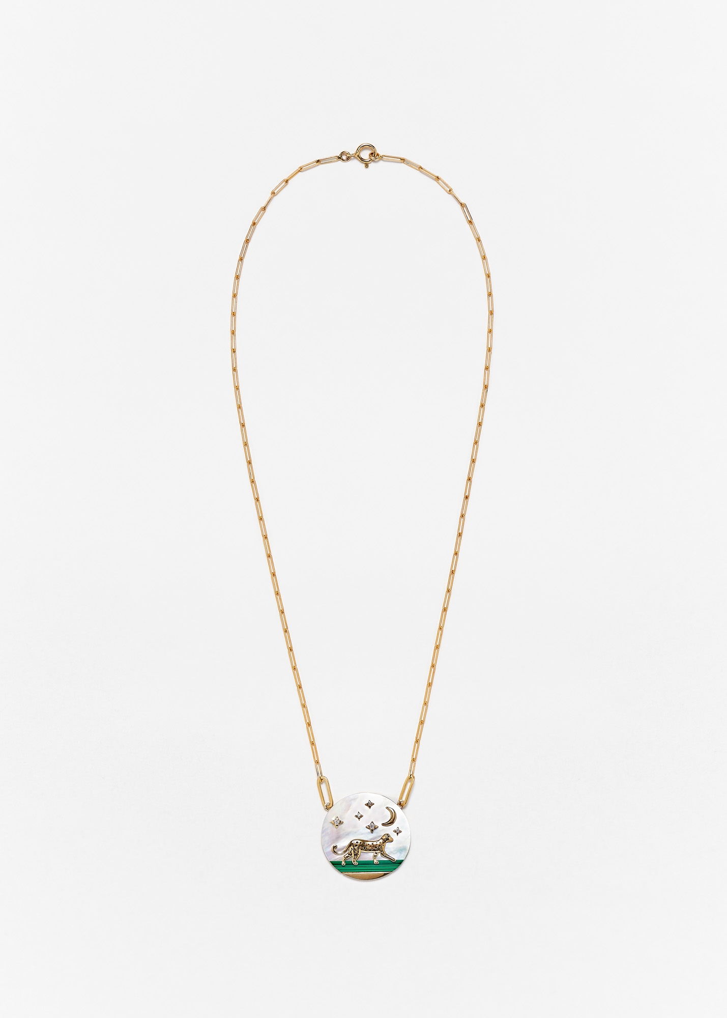 COLLIER RÊVES ÉTOILÉS OR JAUNE