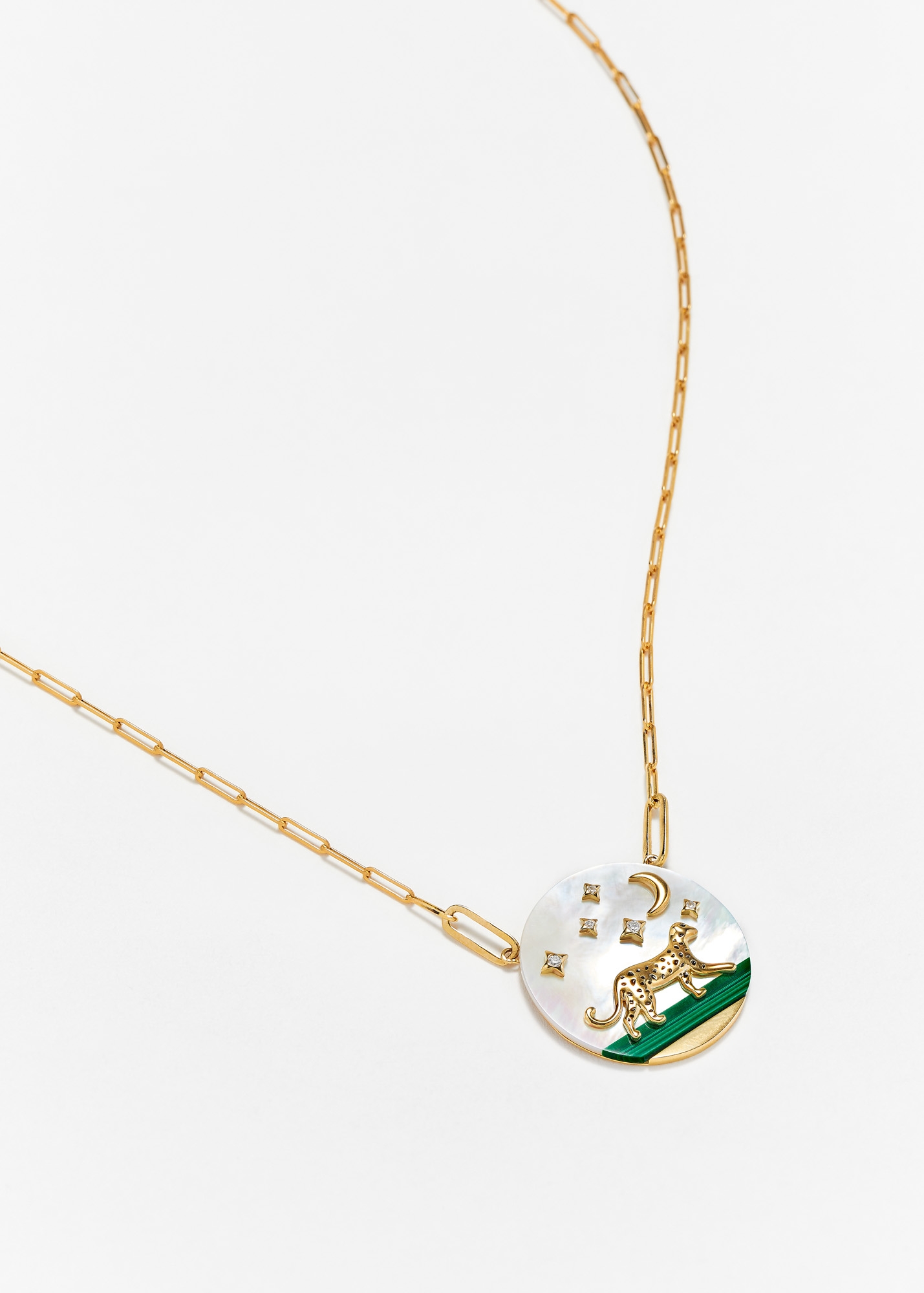 COLLIER RÊVES ÉTOILÉS OR JAUNE