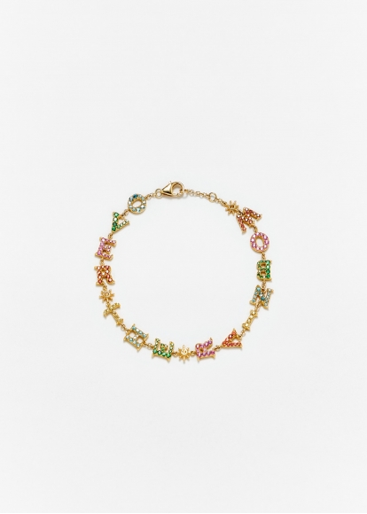 BRACELET OVER THE RAINBOW OR JAUNE