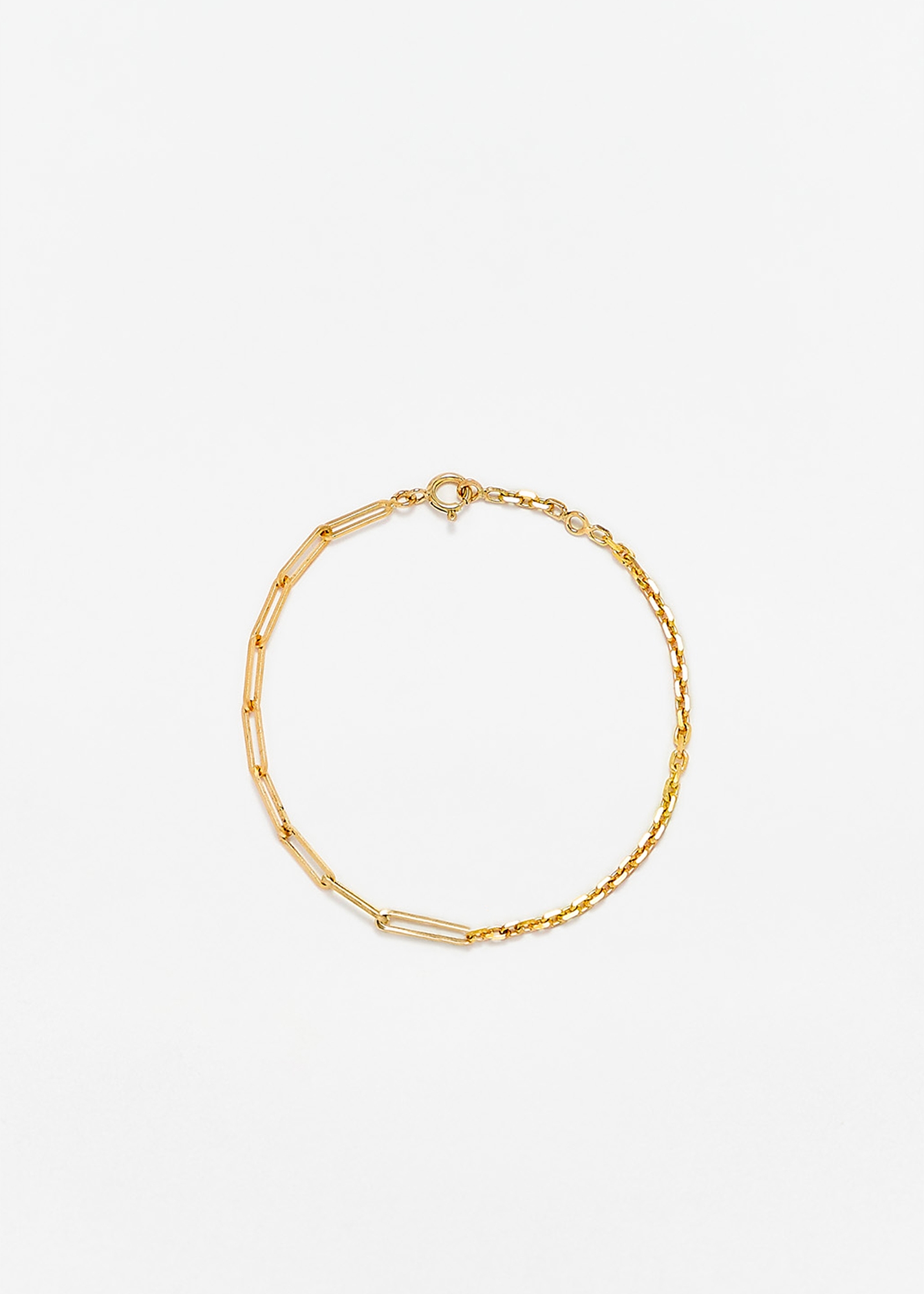 BRACELET SOLITAIRE NU GM OR JAUNE
